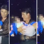 Sal Da Vinci nella bufera, abbraccia e bacia una bambina disabile durante il concerto: è polemica Sal Da Vinci nella bufera, abbraccia e bacia una bambina disabile durante il concerto: è polemica