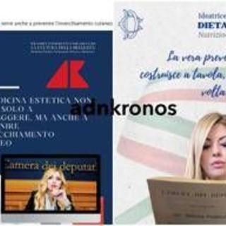 Maria Rosaria Boccia ci ricasca: usa il logo della Camera per promuovere diete e ritocchini Maria Rosaria Boccia ci ricasca: usa il logo della Camera per promuovere diete e ritocchini