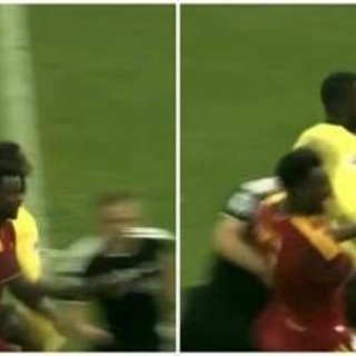 Borussia Dortmund-Roma, Ndicka travolto... dall'arbitro