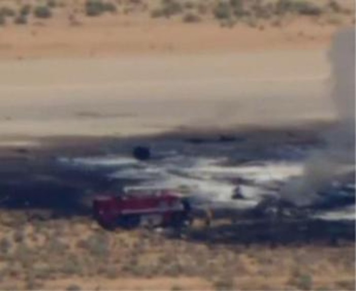 Usa, bombardiere B-52 si schianta dopo il decollo in California: 8 morti Usa, bombardiere B-52 si schianta dopo il decollo in California: 8 morti