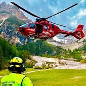 Frana sulle Dolomiti di Sesto dopo il temporale: scattano le ricerche