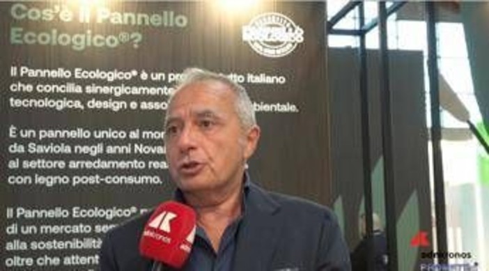 Sostenibilità, Saviola: "Nostro pannello ecologico al 100% da legno riciclato" Sostenibilità, Saviola: "Nostro pannello ecologico al 100% da legno riciclato"
