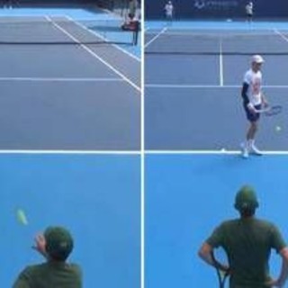 Sinner, lo 'scherzo' a Vagnozzi e le &quot;racchettate in testa&quot;