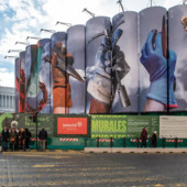 Metro C: Webuild, a Piazza Venezia terza opera ‘Murales’ dedicata al lavoro Metro C: Webuild, a Piazza Venezia terza opera ‘Murales’ dedicata al lavoro
