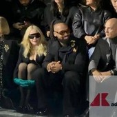 Madonna, sorpresa a Milano: ospite alla sfilata di Dolce e Gabbana Madonna, sorpresa a Milano: ospite alla sfilata di Dolce e Gabbana