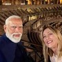 Italia-India, Meloni accoglie l'amico Modi: "Welcome to Rome"