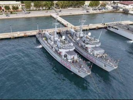 In viaggio per Gibuti i due cacciamine italiani, verso missione multinazionale di sminamento nello Stretto di Hormuz In viaggio per Gibuti i due cacciamine italiani, verso missione multinazionale di sminamento nello Stretto di Hormuz