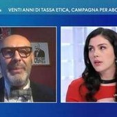Scontro il tv sul porno, il 'duello' tra Pillon e Valentina Nappi