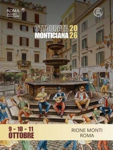 Roma, dal 9 all’11 ottobre 34esima edizione dell’Ottobrata monticiana: tre giorni di eventi gratuiti nel Rione Roma, dal 9 all’11 ottobre 34esima edizione dell’Ottobrata monticiana: tre giorni di eventi gratuiti nel Rione
