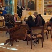 Trump e Bocelli, l'incontro alla Casa Bianca