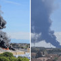 Mantova, incendio in stabilimento chimico: colonna di fumo visibile a distanza