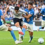 Baturina e Douvikas piegano il Napoli al Maradona, vince il Como 2-1 Baturina e Douvikas piegano il Napoli al Maradona, vince il Como 2-1