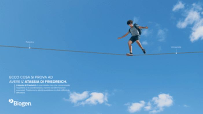 Atassia di Friedreich: una linea gialla per la campagna ChallengeYourBalance Atassia di Friedreich: una linea gialla per la campagna ChallengeYourBalance