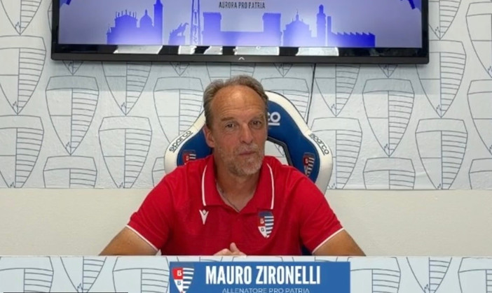 VIDEO. Pro Patria domani in Coppa Italia. Zironelli farà turnover e chiede «l'anima su ogni pallone» VIDEO. Pro Patria domani in Coppa Italia. Zironelli farà turnover e chiede «l'anima su ogni pallone»