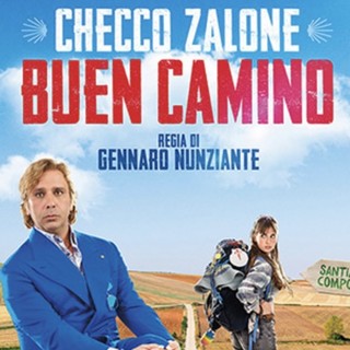 Zalone e la locandina del film