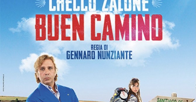 Zalone e la locandina del film