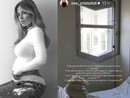 Zoe Cristofoli in una sua immagine Instagram e nel post che ha diffuso Zoe Cristofoli in una sua immagine Instagram e nel post che ha diffuso