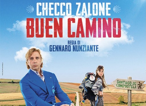 Zalone e la locandina del film Zalone e la locandina del film